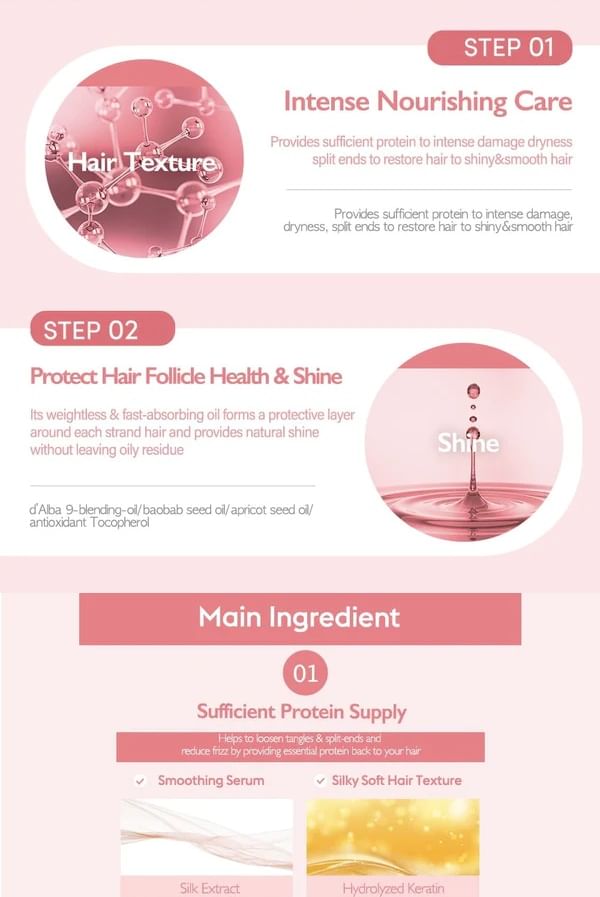 d'Alba - Professioneel herstellend haarparfumserum