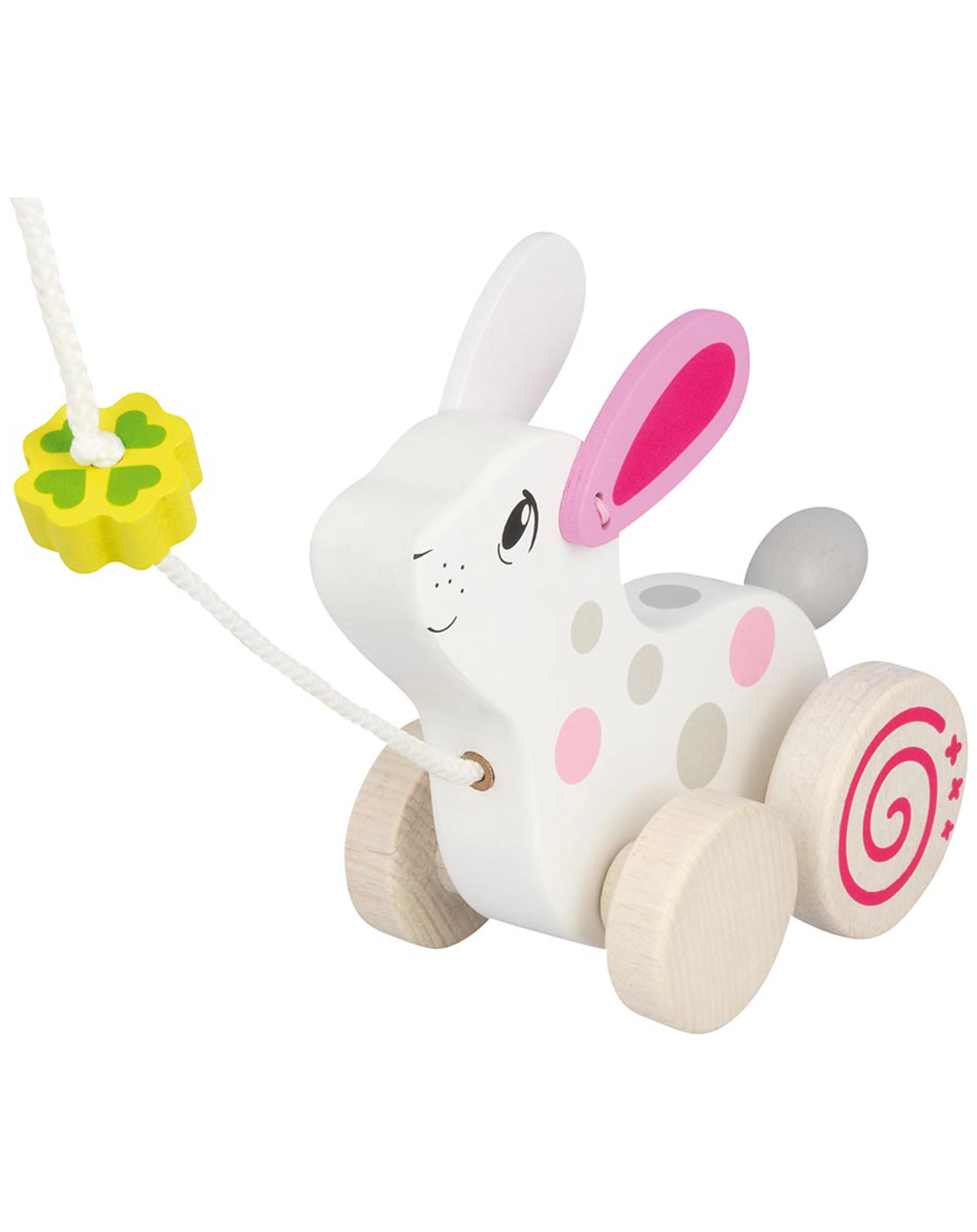 Ziehtier HASE in weiß