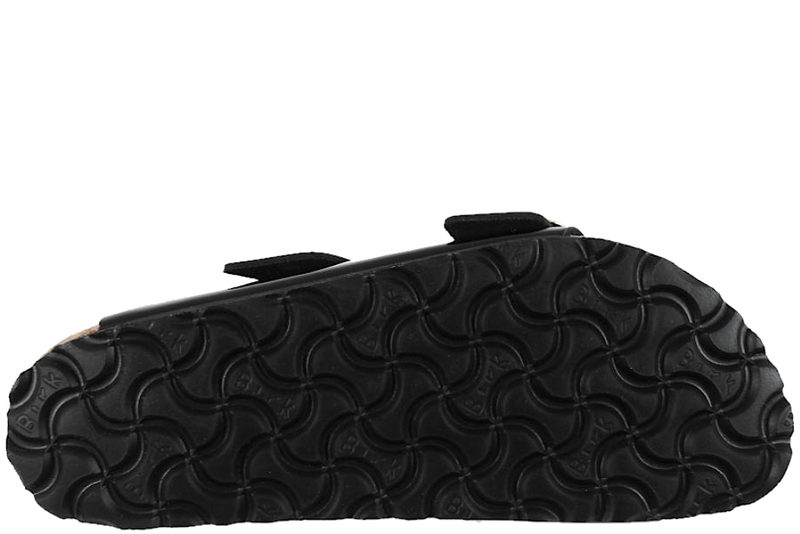 BIRKENSTOCK ARIZONA BIG BUCKLE SLENTERS I SORT POLIDO