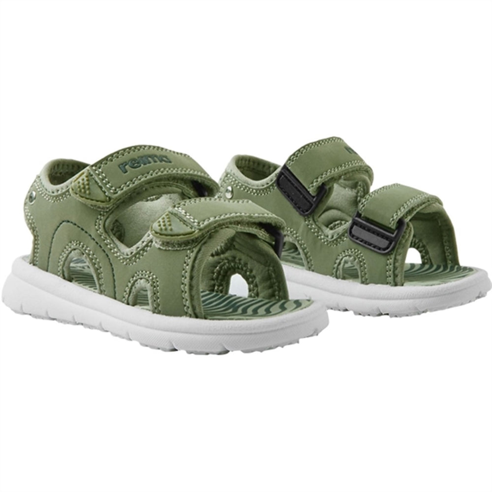 Sandaler Bungee Greyish Green - Reima → Luksusbaby.dk