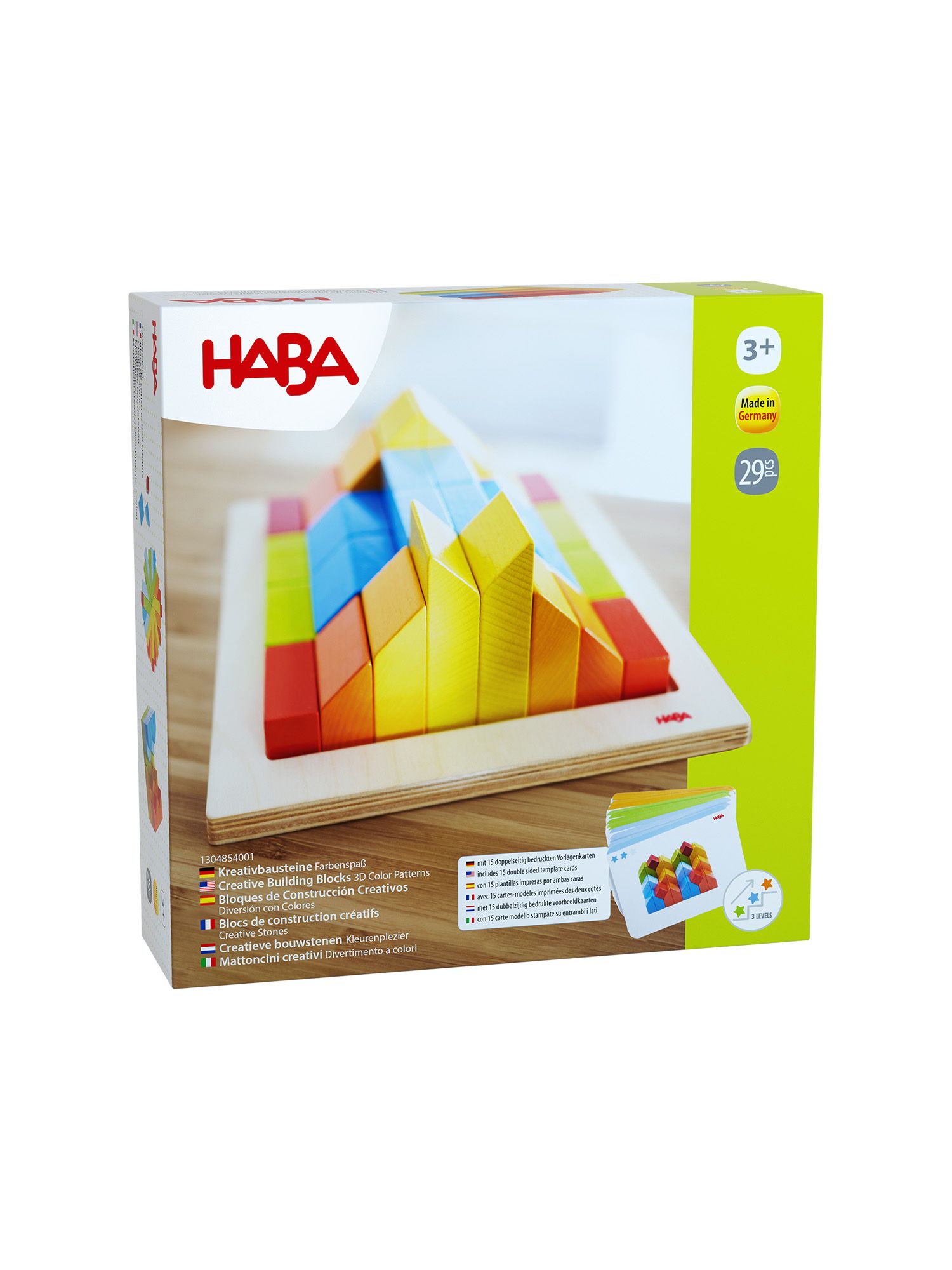 HABA Spielbausteine 3D-Legespiel Creative Stones