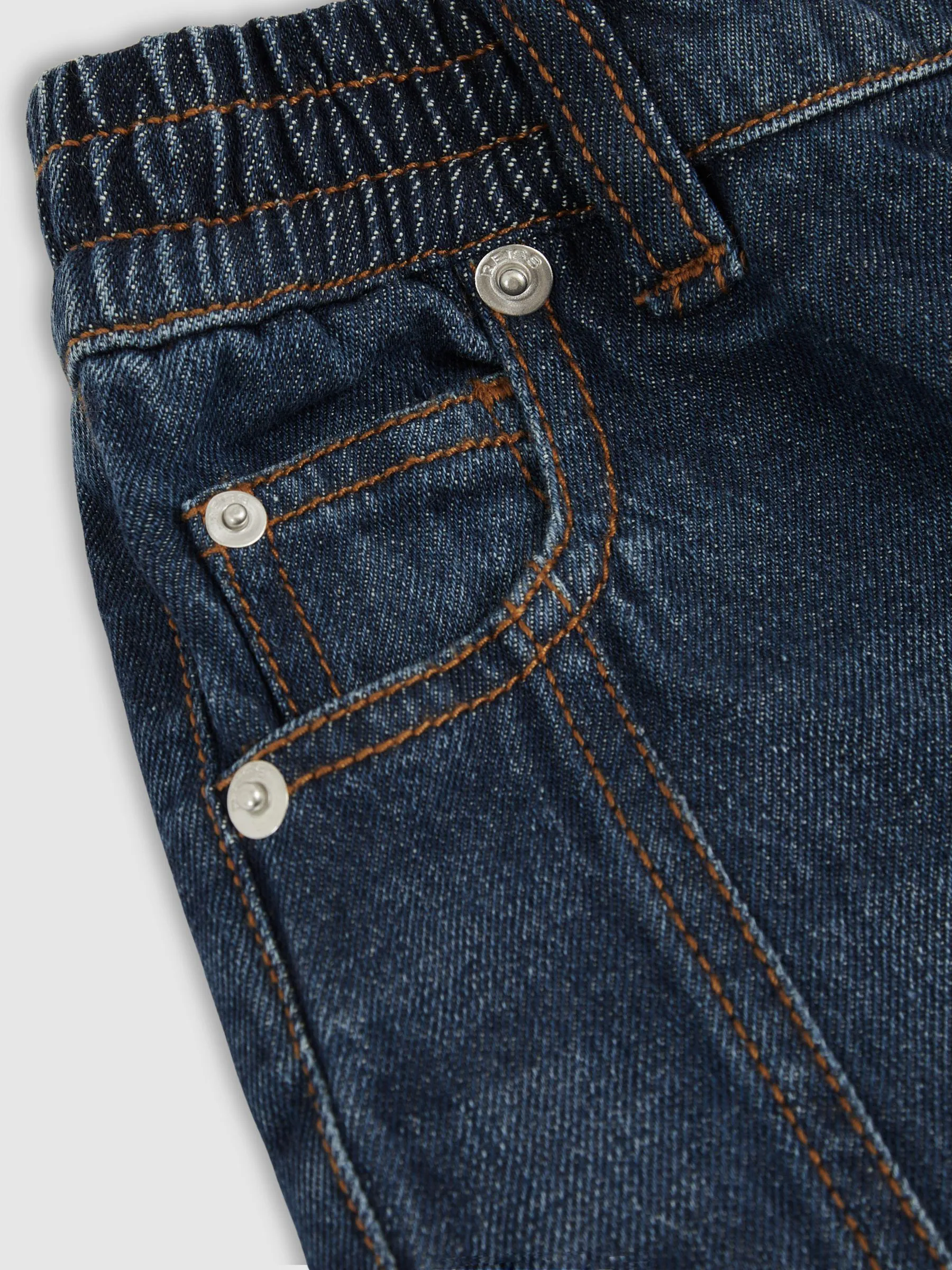 Reiss Petra Knee-Length Denim Shorts