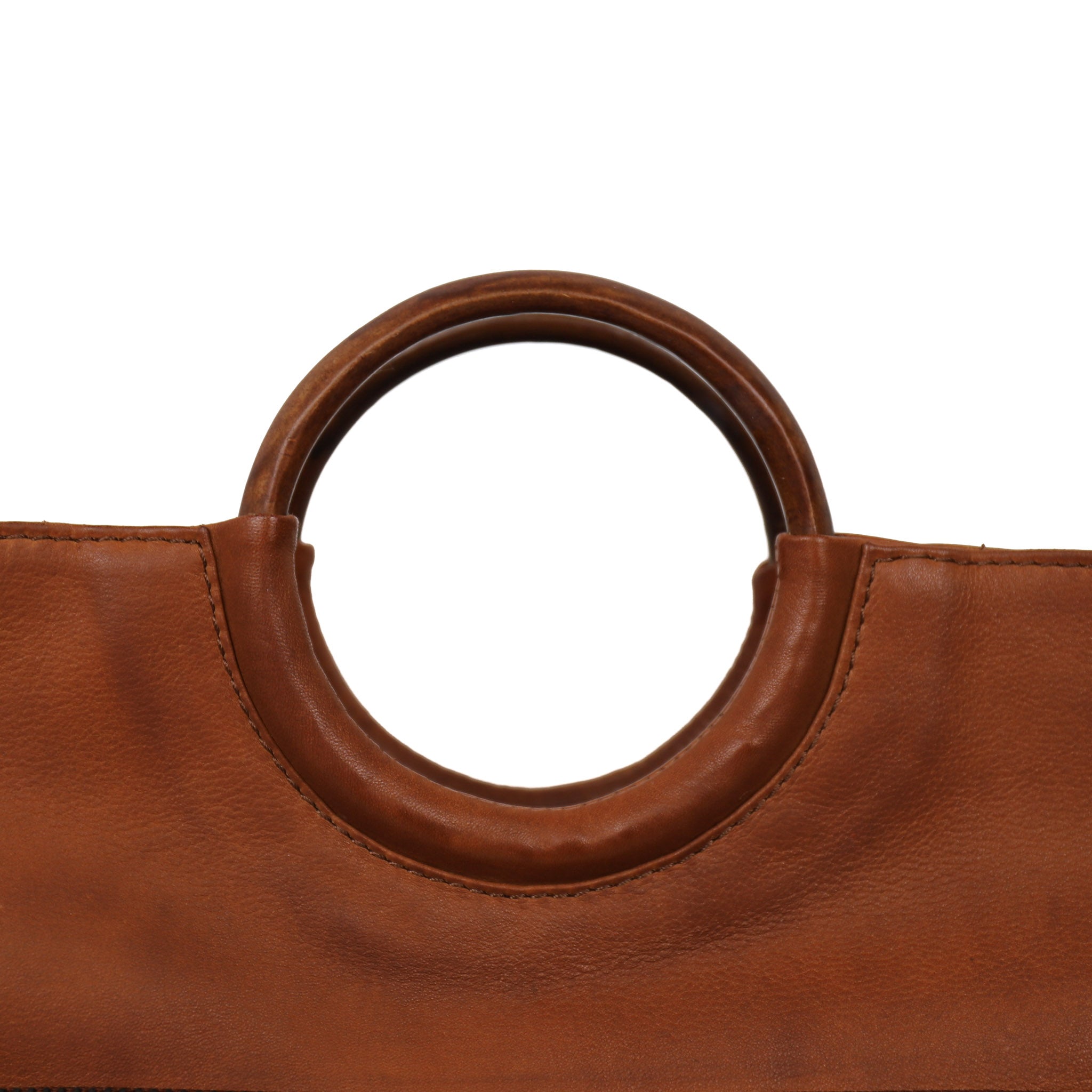 Hand-/schoudertas 'Yen' cognac Cognac