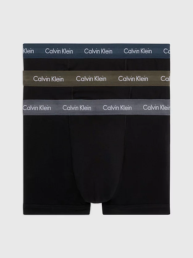 Pacote com 3 Cuecas Boxer - Algodão Elástico