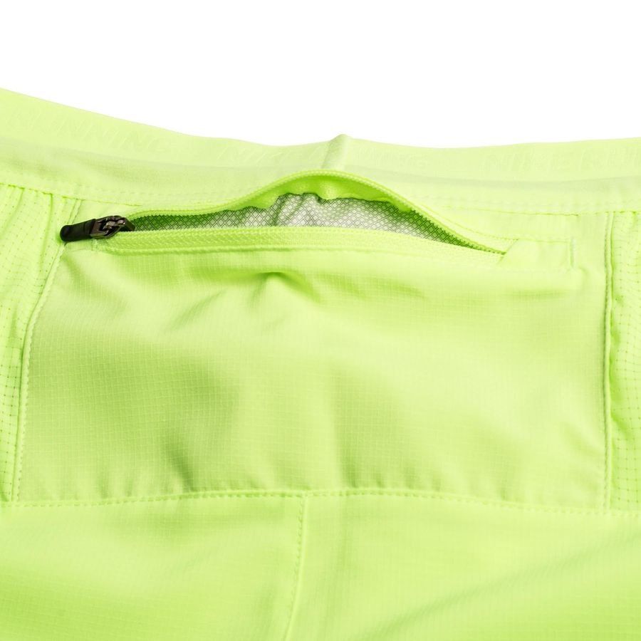 Nike Short Running Dri-FIT Stride 7'' - Vert/Argenté