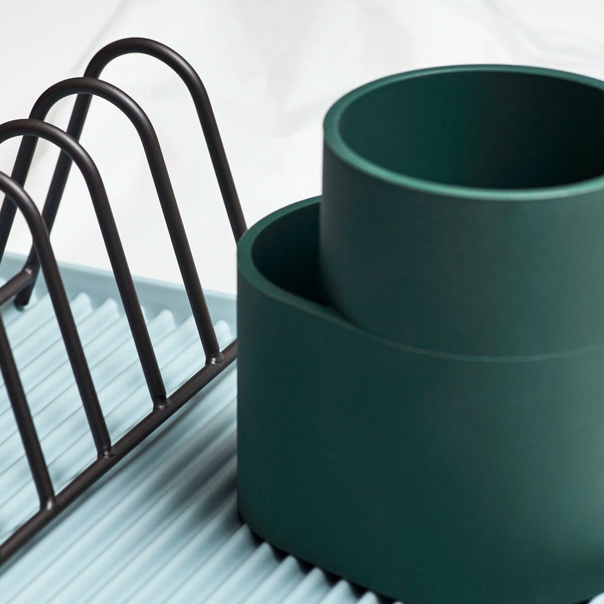 Dish Drainer oppvaskstativ, antrasitt