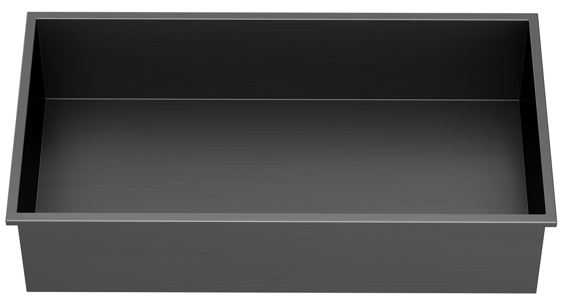 Polysan Inserta inbouwnis 51x27cm antraciet