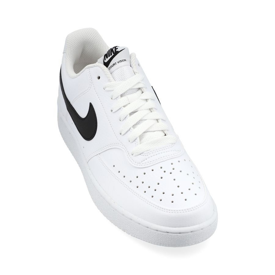Nike Chaussures Court Vision Low Next Nature - Blanc/Noir
