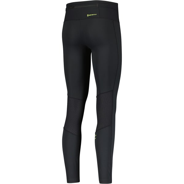 Collant running SCOTT FULL TIGHTS M'S RC RUN BLACK/YELLOW