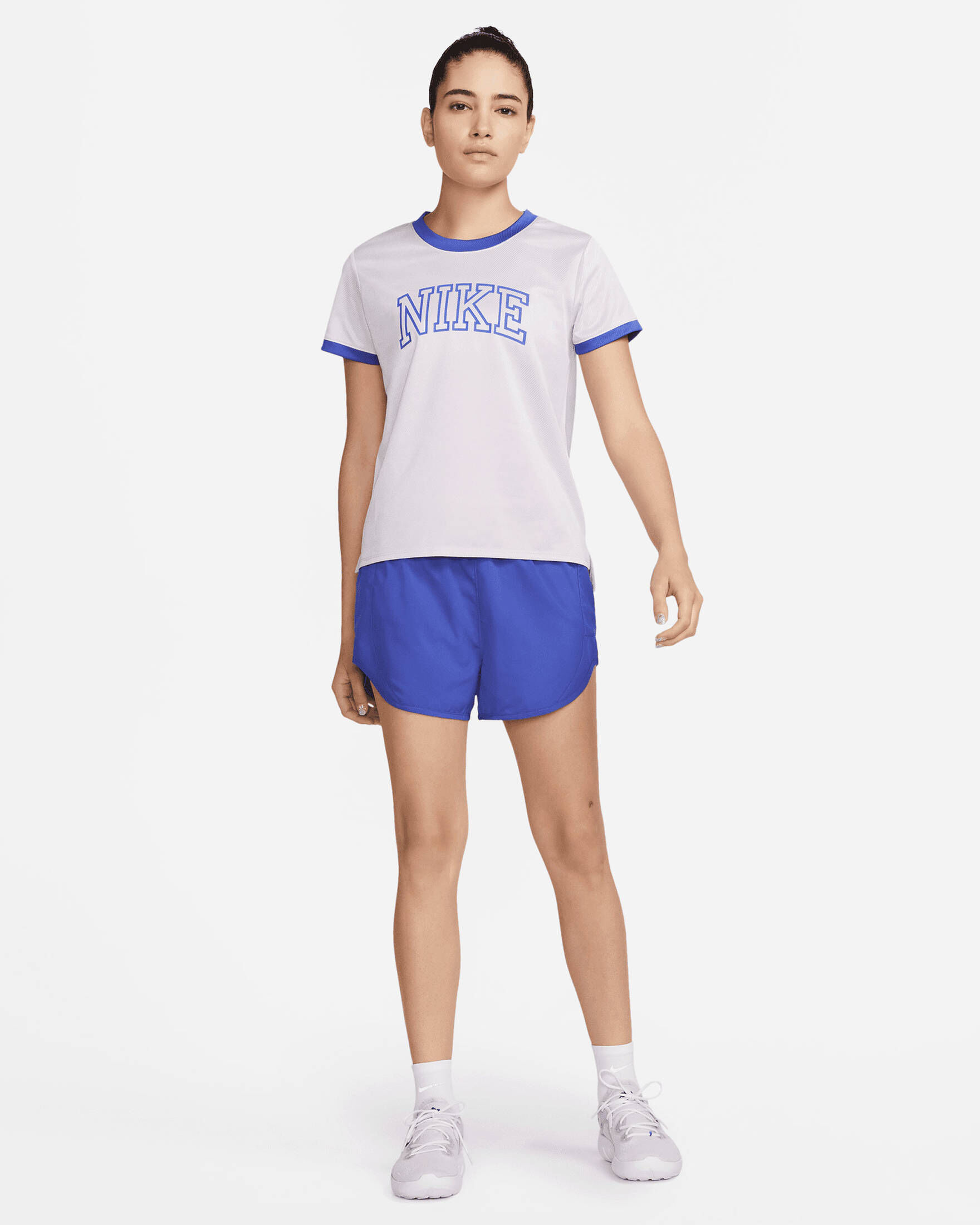 Nike| Damen Lauf-Shirt SWOOSH