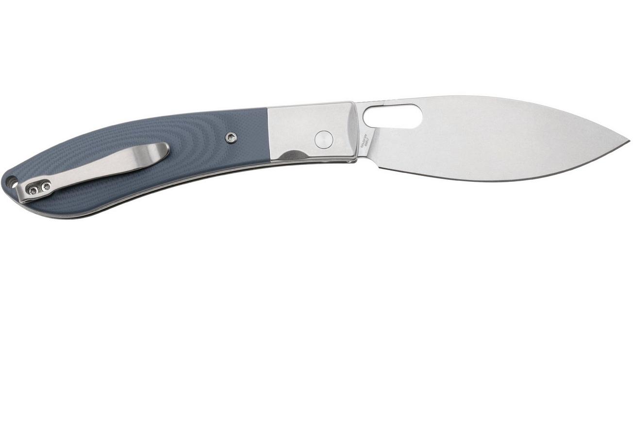 CJRB Sasaya J1959-GY Stonewashed AR-RPM9, Gray G10 Steel Bolsters, zakmes