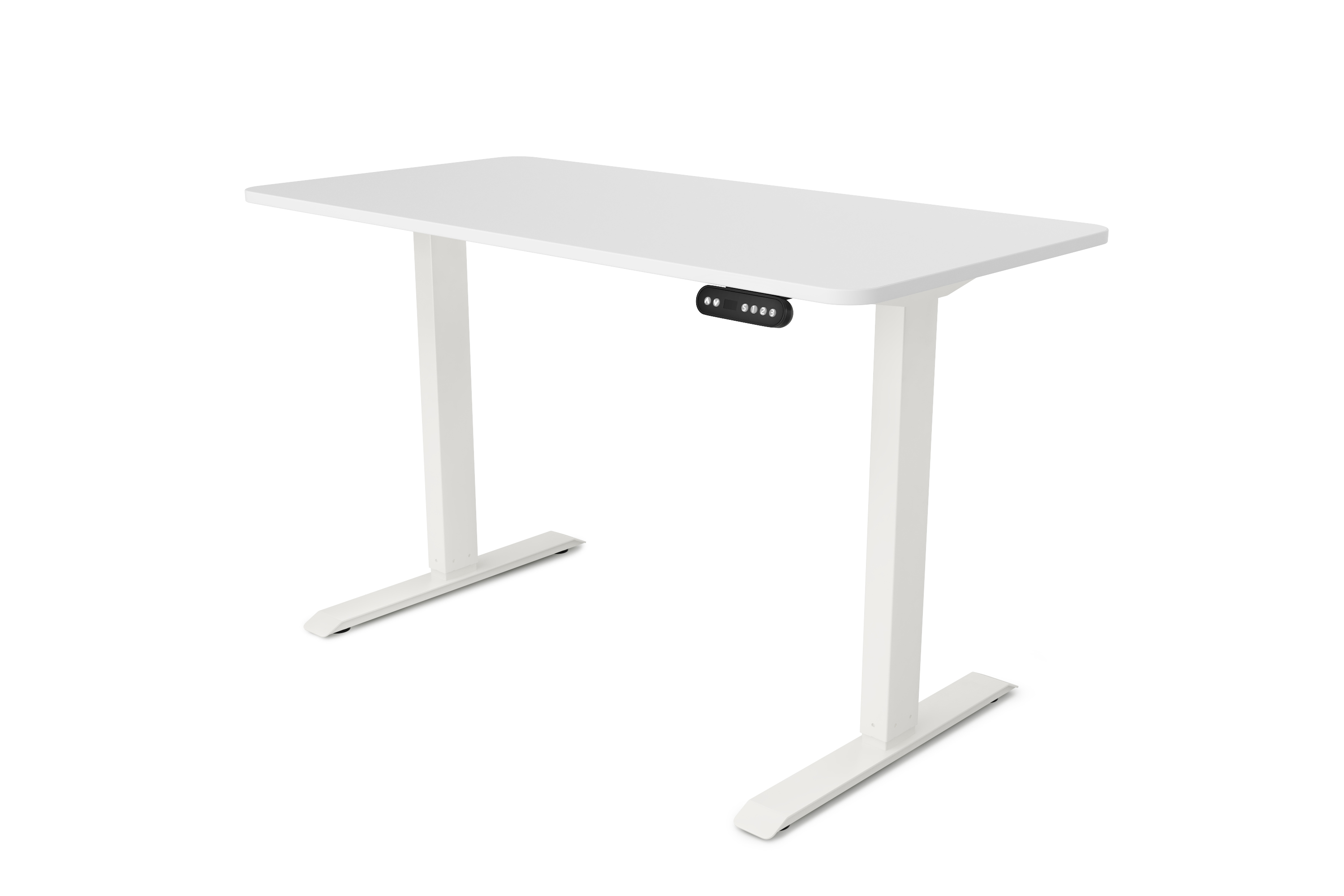 Stehpult elektrisch BASIC weiss 120 x 60 cm