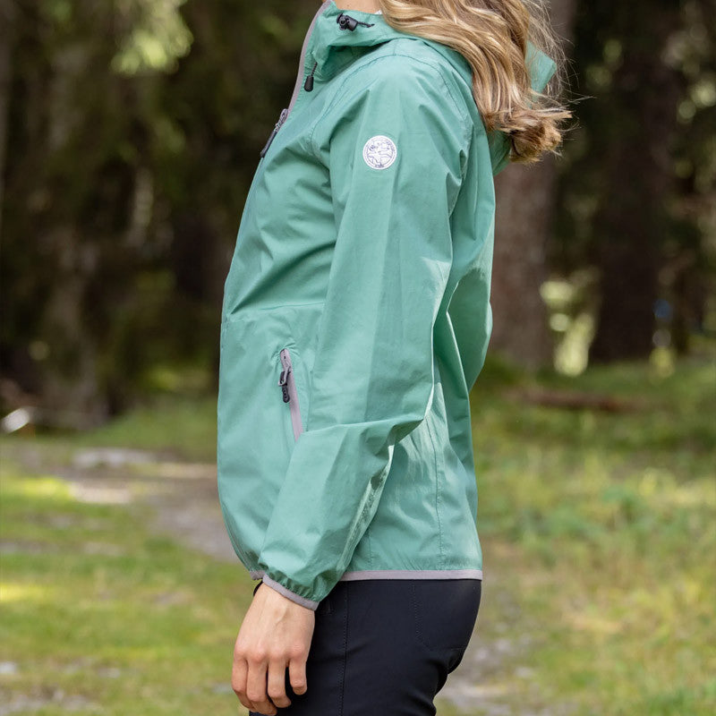 Frauen Regenjacke Shelter deep sea