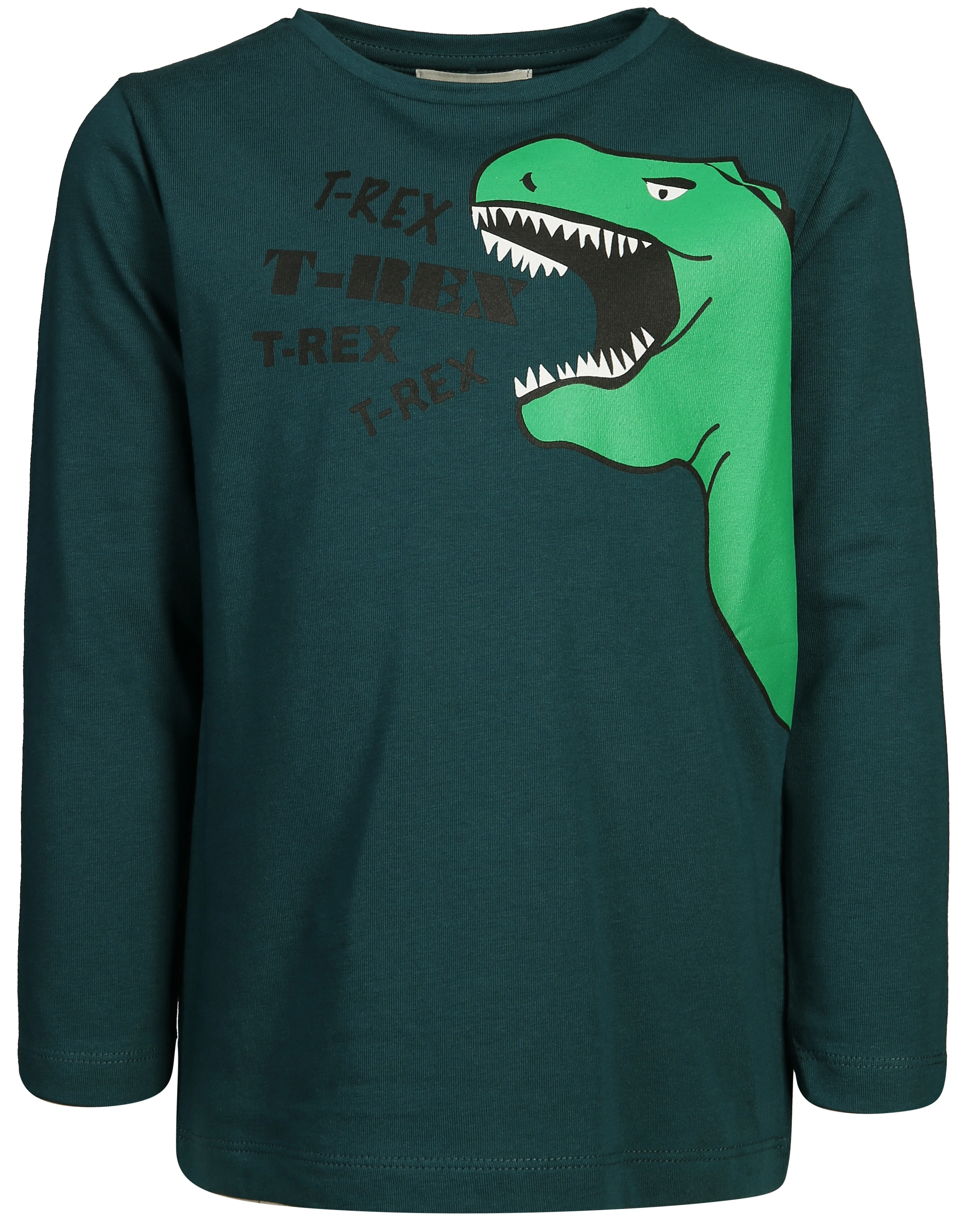 Langarmshirt T-REX in dunkelgrün