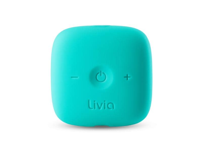 Livia Lösung für Menstruationsbeschwerden Türkis Elektrostimulationsgerät gegen Menstruationsbeschwerden