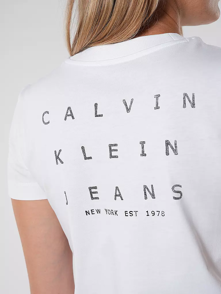 CALVIN KLEIN JEANS T-Shirt  weiss