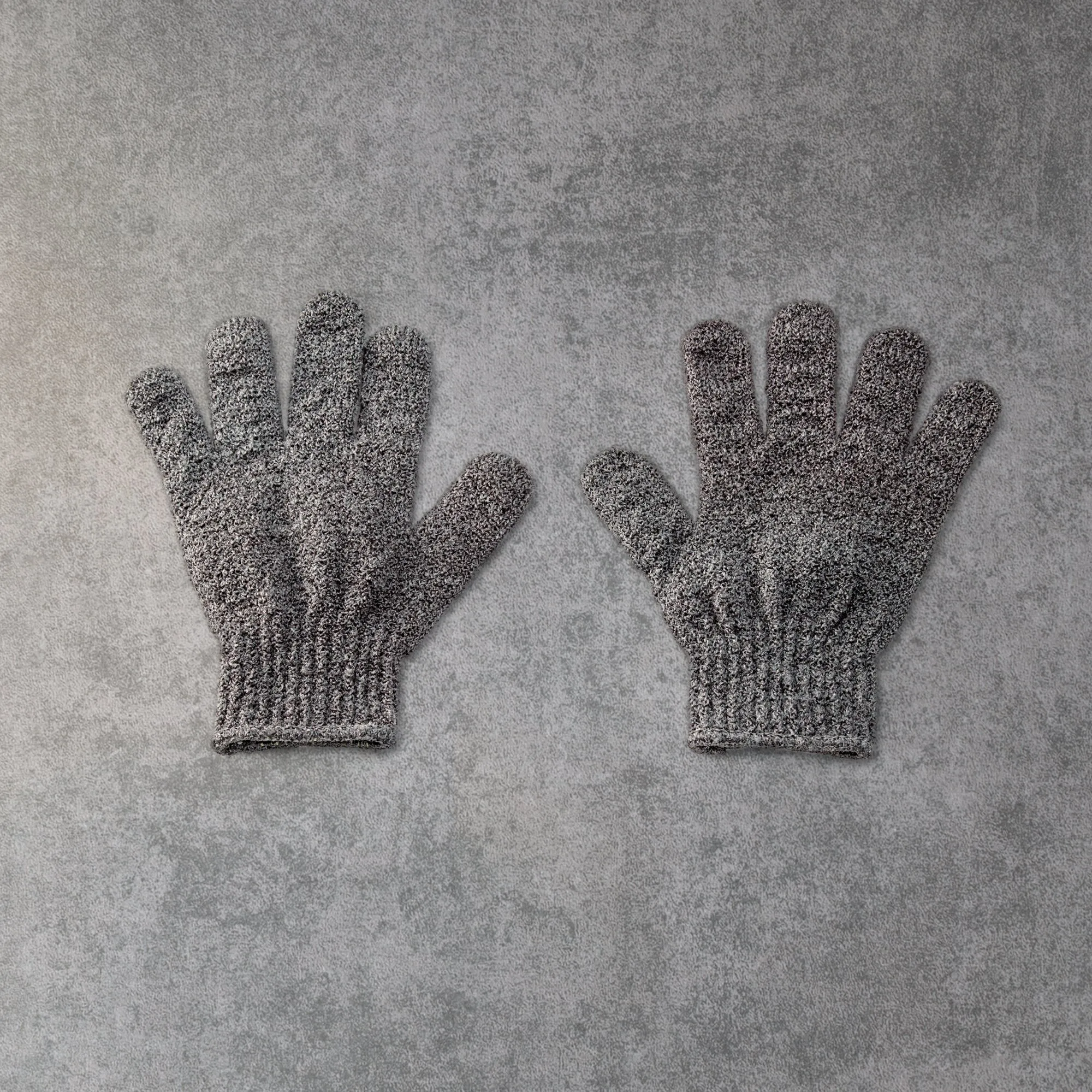 Peeling- und Badehandschuhe, ca. 18x10cm