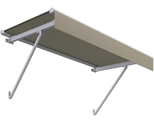SCALA luifelframe RAL 7035 lichtgrijs 120x90 cm stofdesign U811
