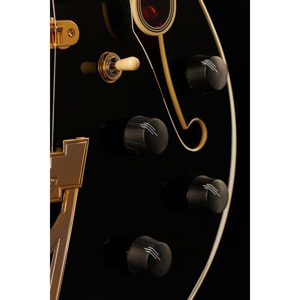 DAngelico Excel SS Solid Black