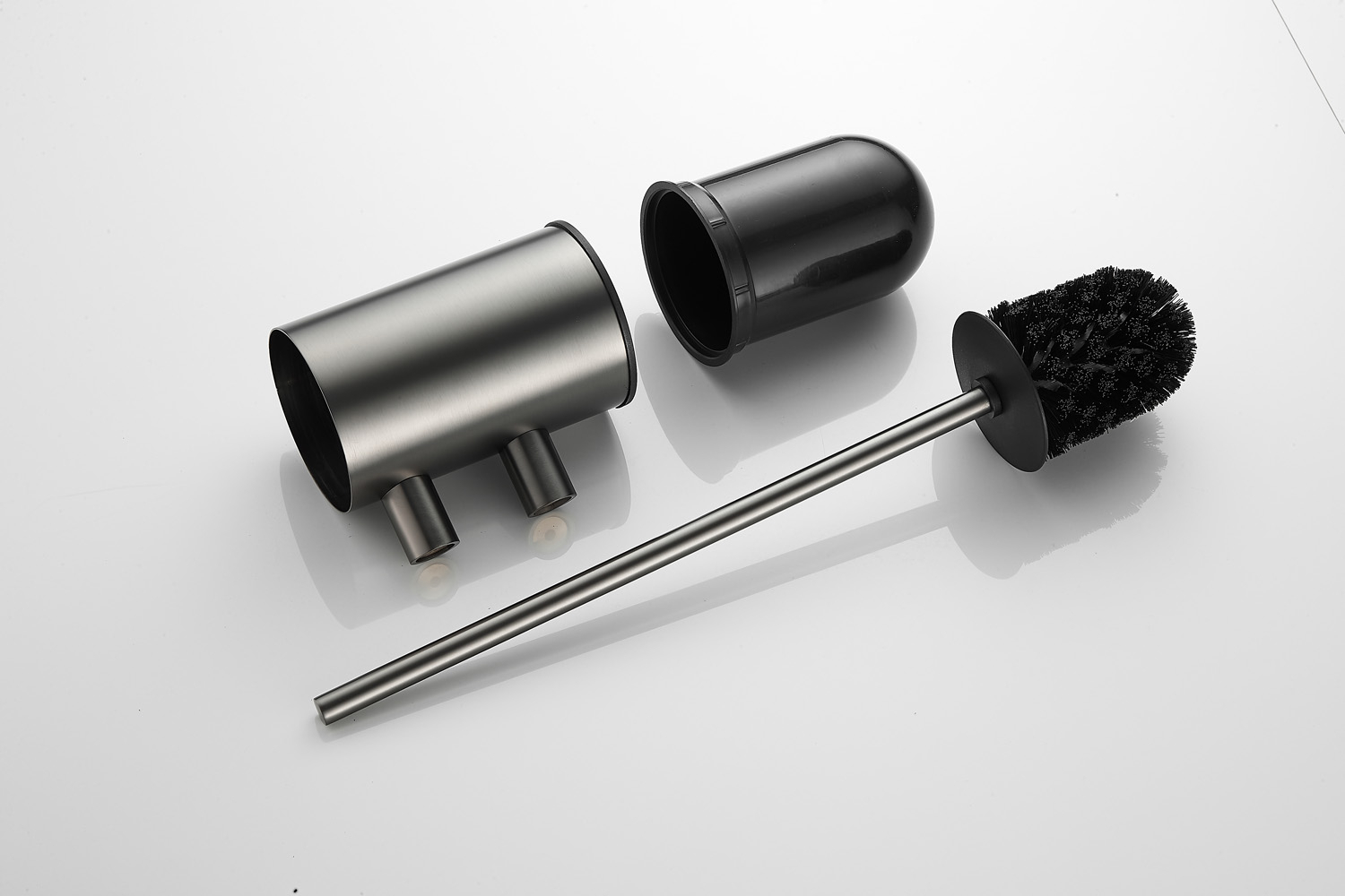 Saniclear Academy toiletborstel verouderd ijzer - gunmetal