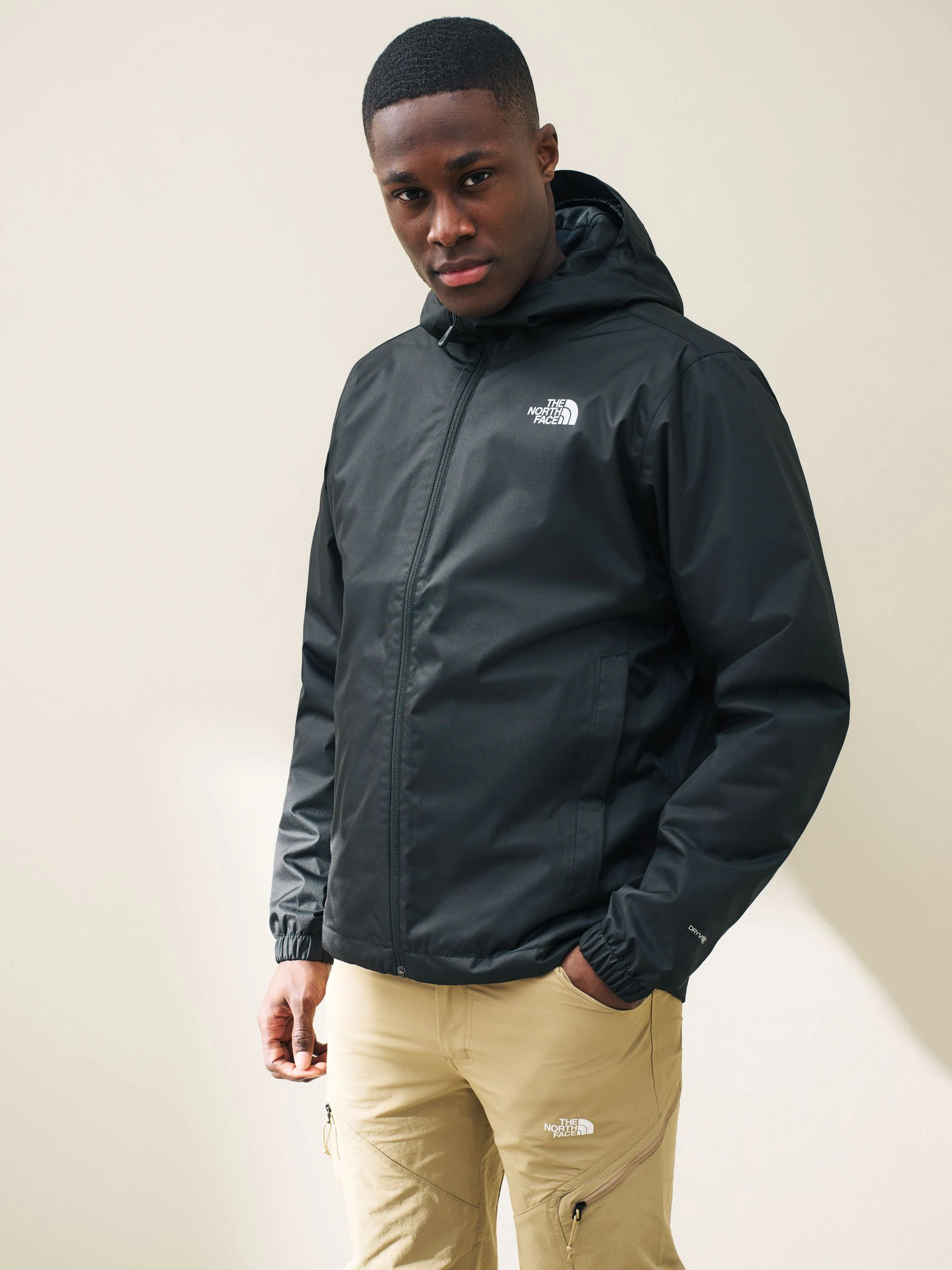 Zwart - The North Face® waterdicht Quest jack