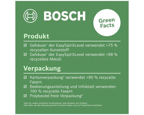Bosch EasySpiritLevel digitale LED-waterpas