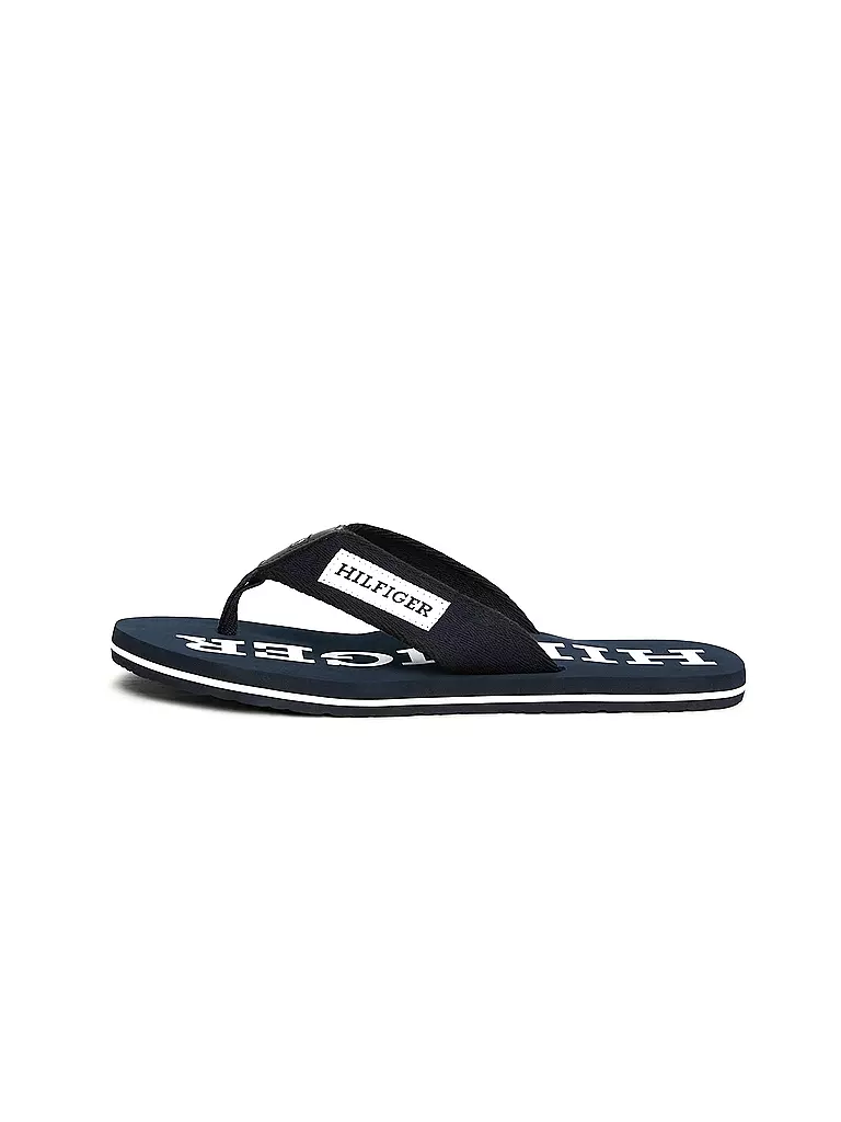 TOMMY HILFIGER Badeschuhe - Zehentrenner  blau