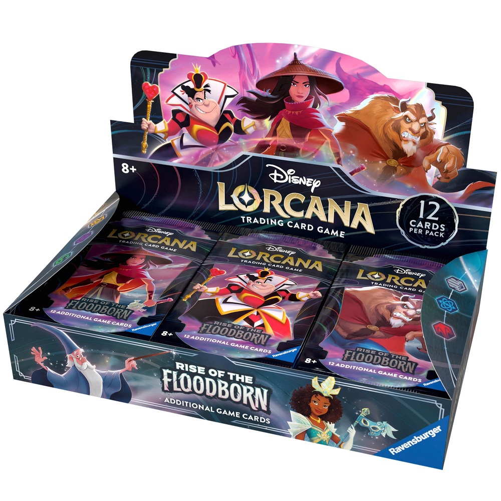 Lorcana Sammelkartenspiel: Aufstieg der Flutgeborenen Boosterpack-Sortiment