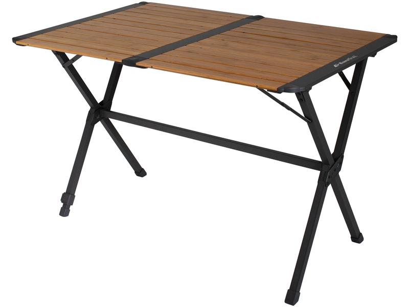 Eurotrail Campingtisch Chambery Bamboo 110 cm x 70 cm Camping-Esstisch