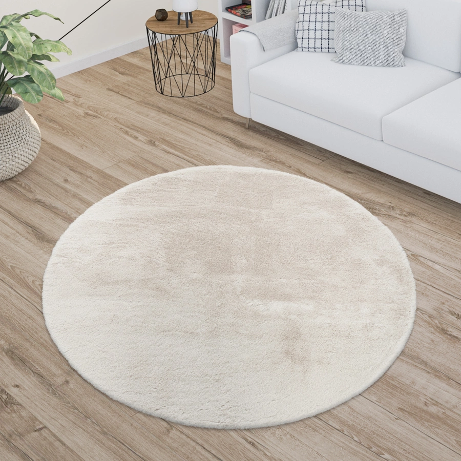 Paco Home Teppich Cream 80 cm