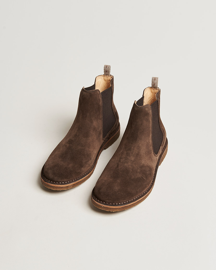 Astorflex Bitflex Chelsea Boot Dark Brown Suede