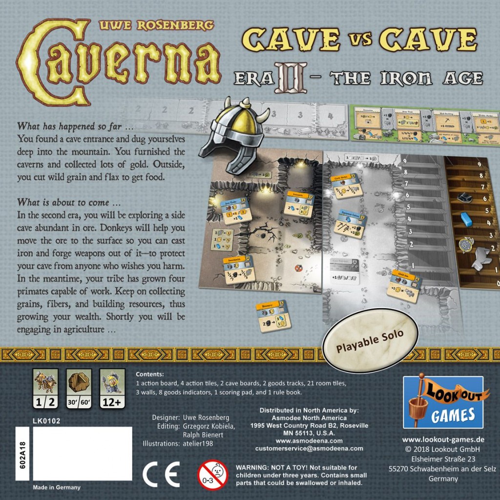 Caverna: Cave vs Cave  Era II: The Iron Age