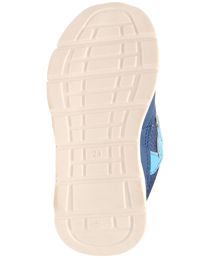Sneaker PAN hoch in blau