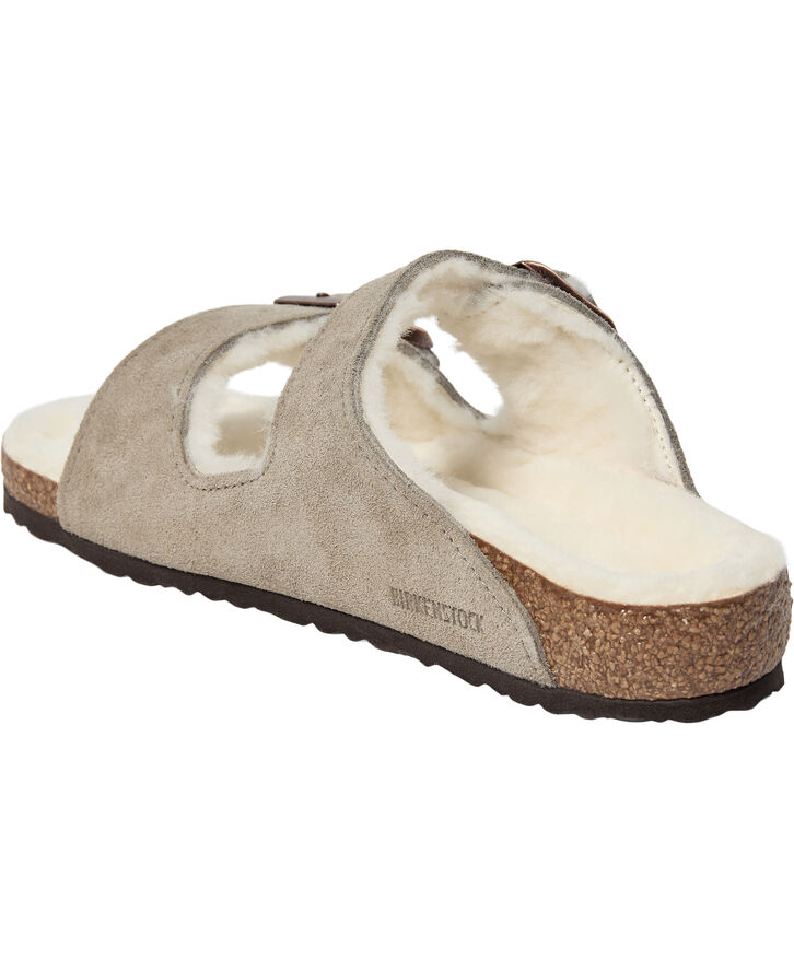 Birkenstock Arizona Kids LEVE Shearling Taupe LAF Taupe