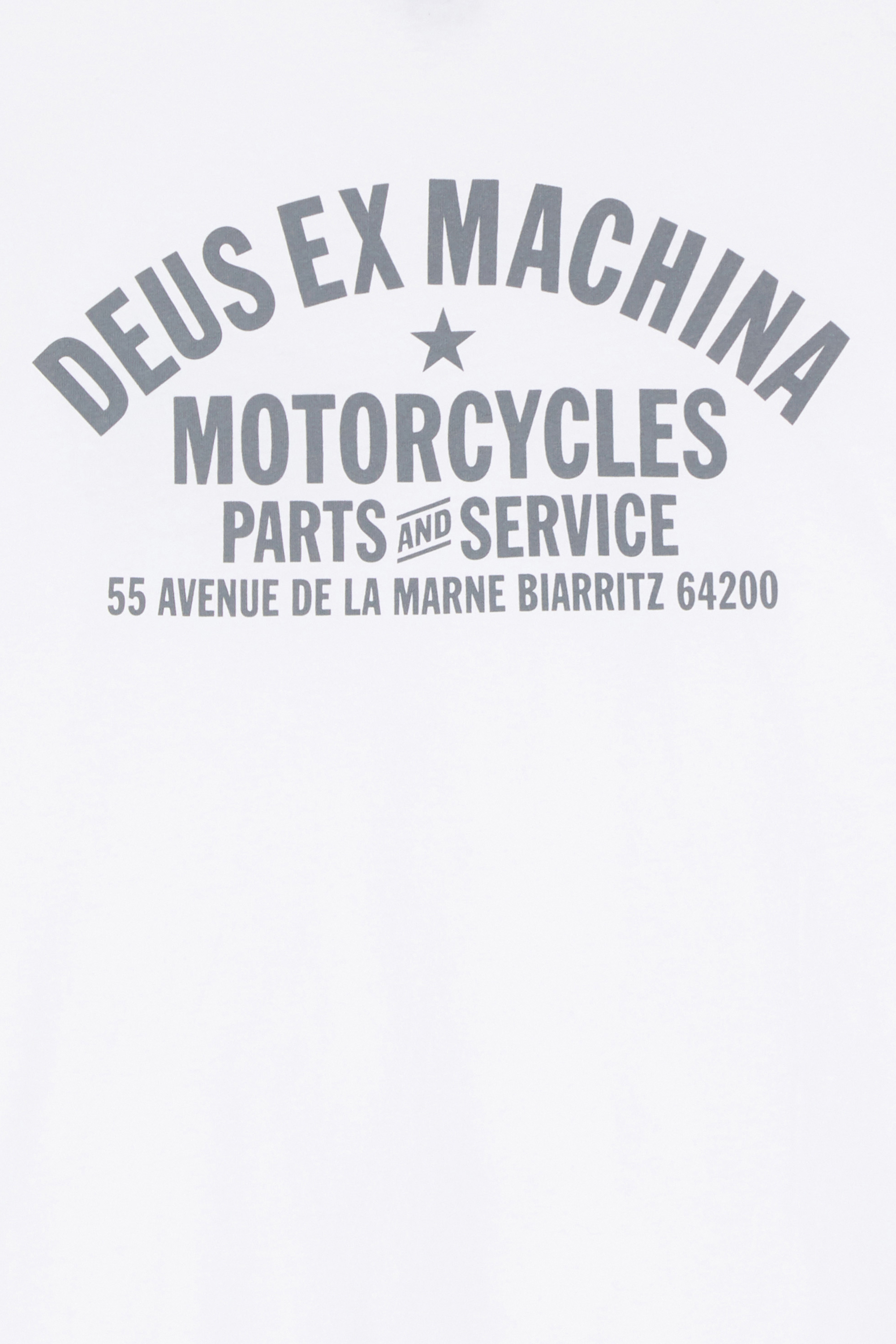 DEUS EX MACHINA T-shirt Biarritz address Blanc