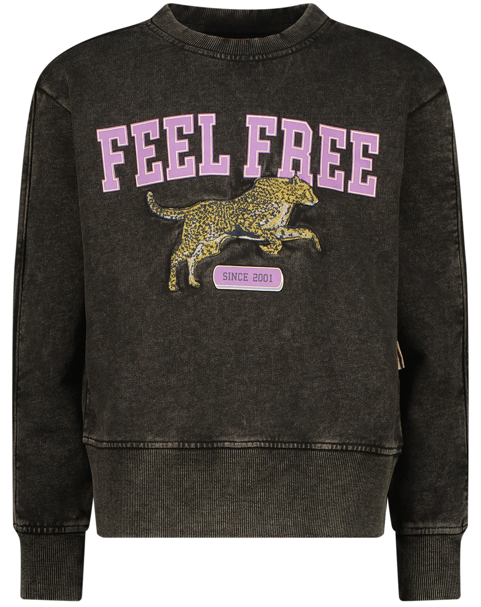 Sweatshirt NAROU in washed black