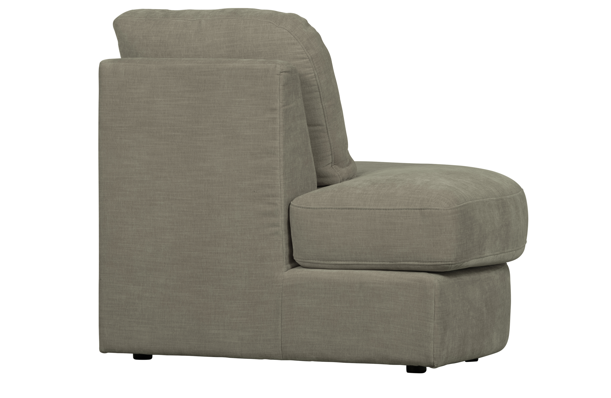 vtwonen 1-zits element Family ronde hoek links - warm grijs Family 1-zits Element Ronde Hoek Links - Warm Grijs