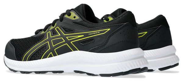 Chaussures de Running Enfant Asics Contend 8 GS Noir Jaune