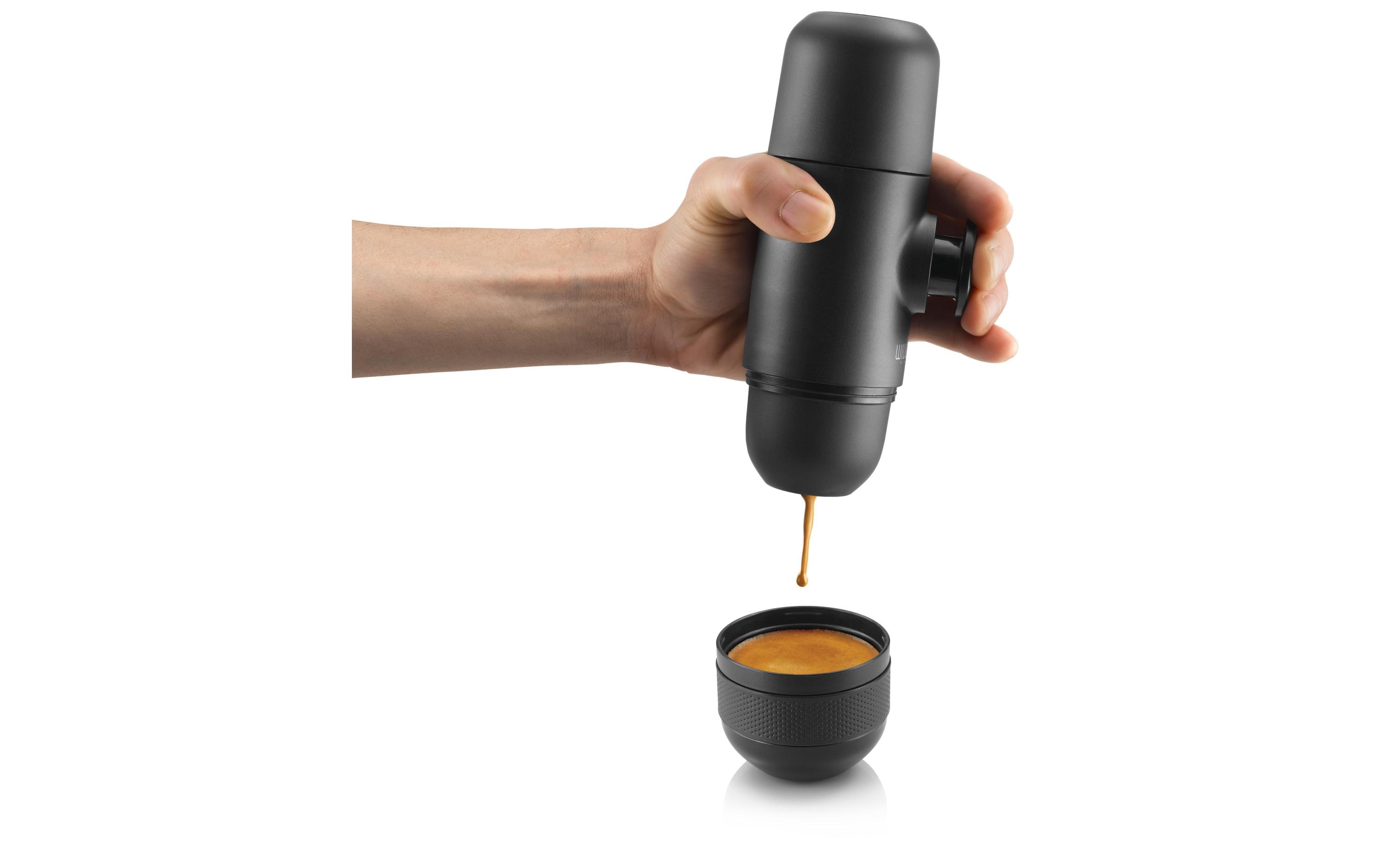 Reisekaffeemaschine Nanopresso SchwarzKompakte Kaffeemaschine für unterwegs
