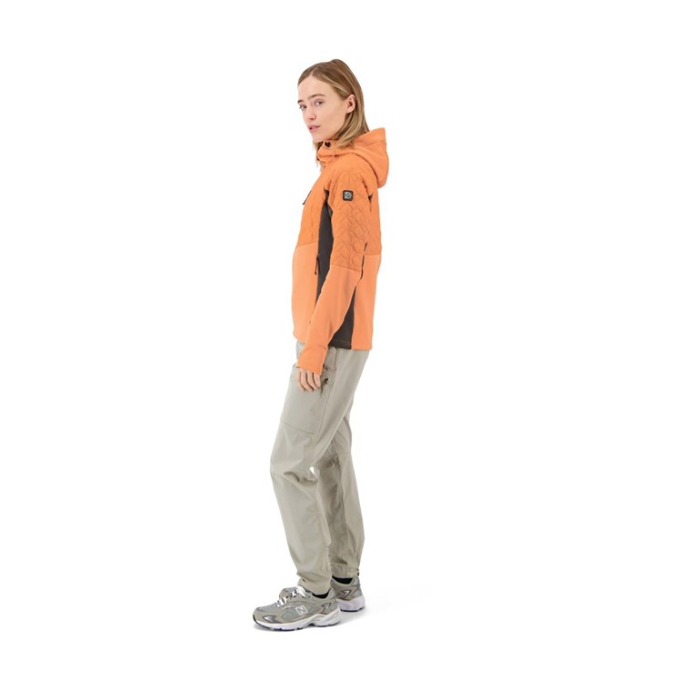 Didriksons Lyra FZ Jacket Women Sunset