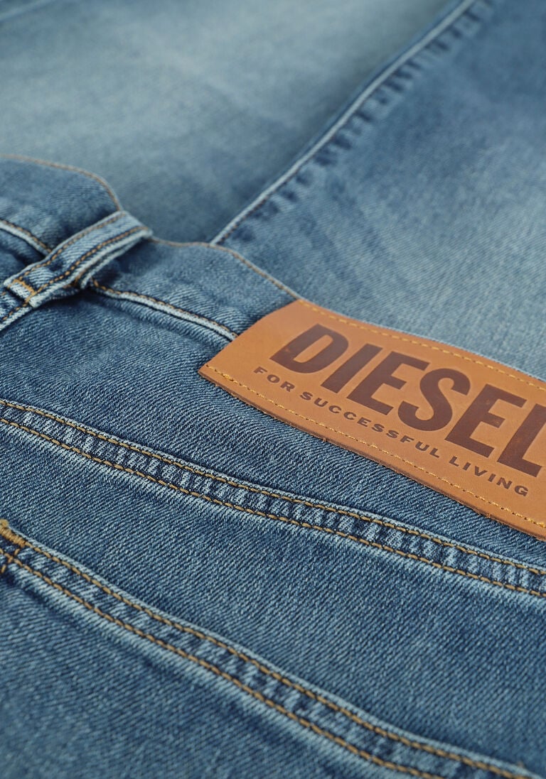 DIESEL blauwe diesel slim fit jeans d-strukt