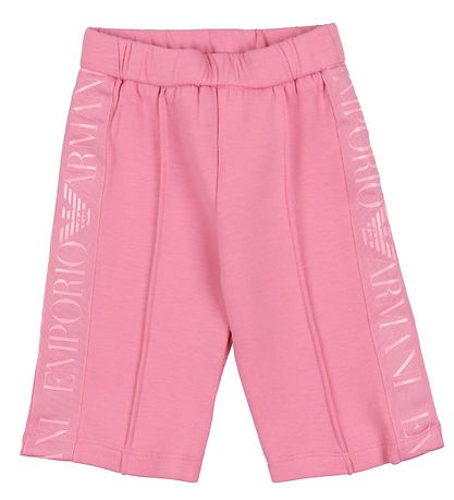 Emporio Armani Bukser/Cardigan - Flamingo m. Logostribe