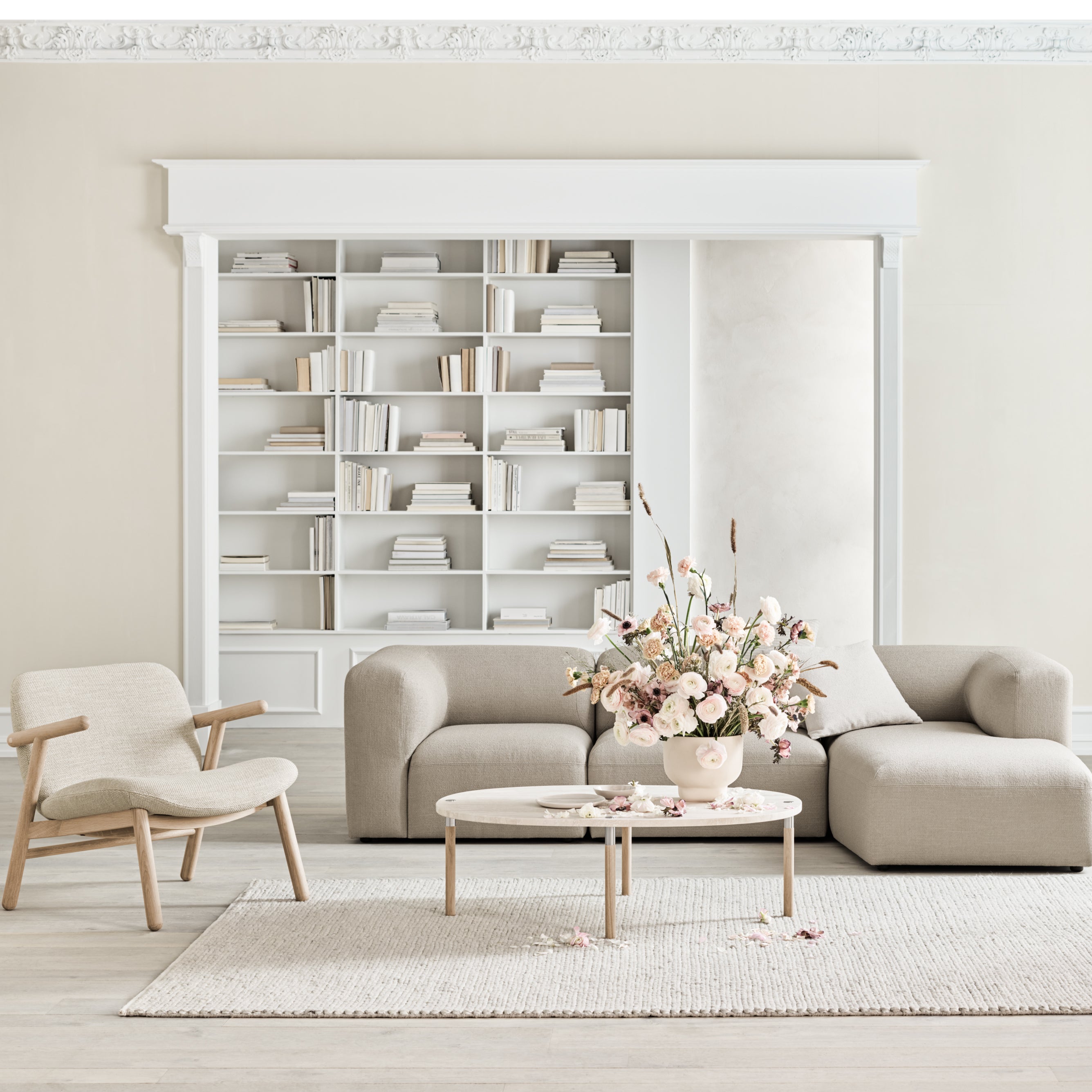 Bolia Braid Vloerkleed 170 x 240 cm - CrÃ¨me