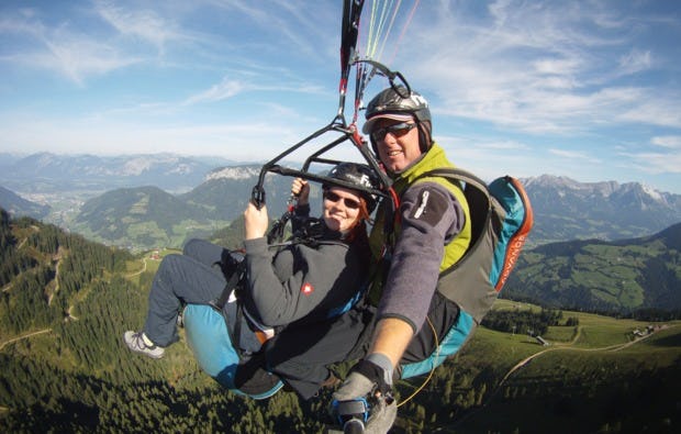 Tandem Gleitschirmflug Söll