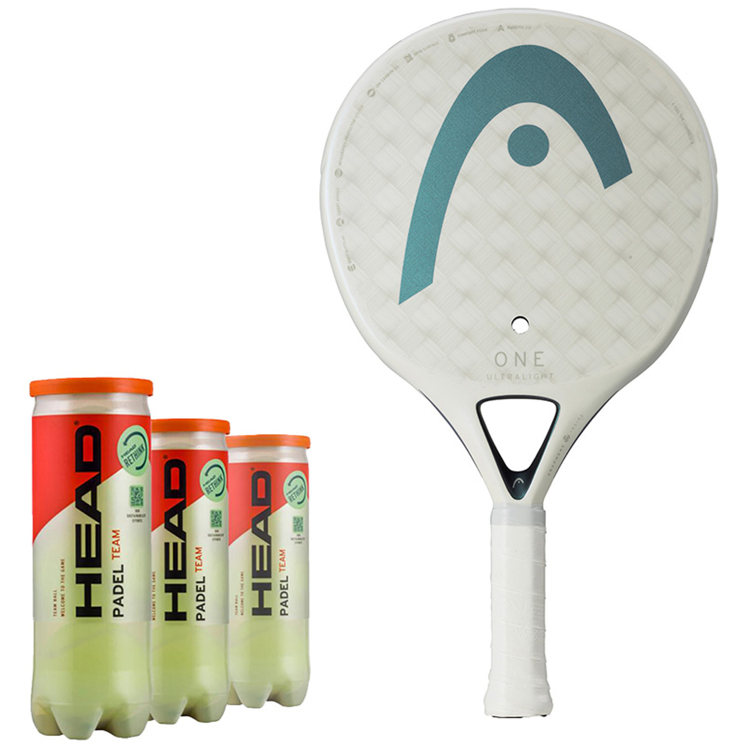 Head Racket + Balls Pack 25