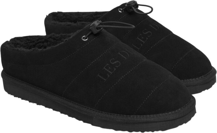 Les Deux Home Slipper Suede Black