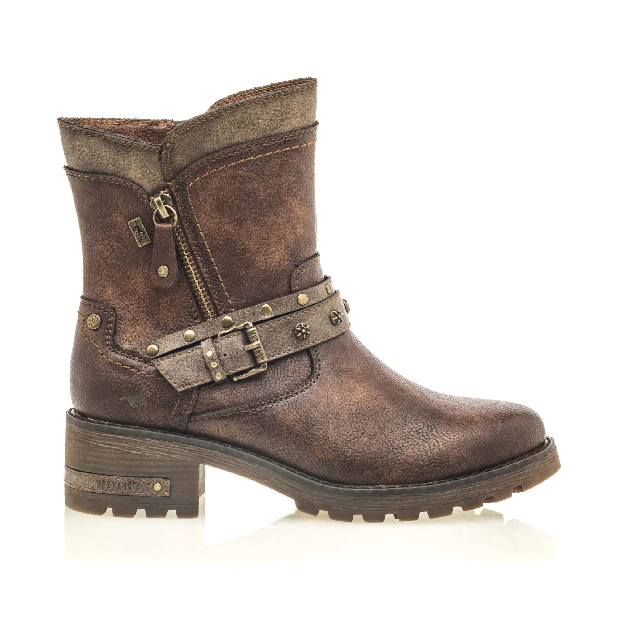 Boots Femme marron