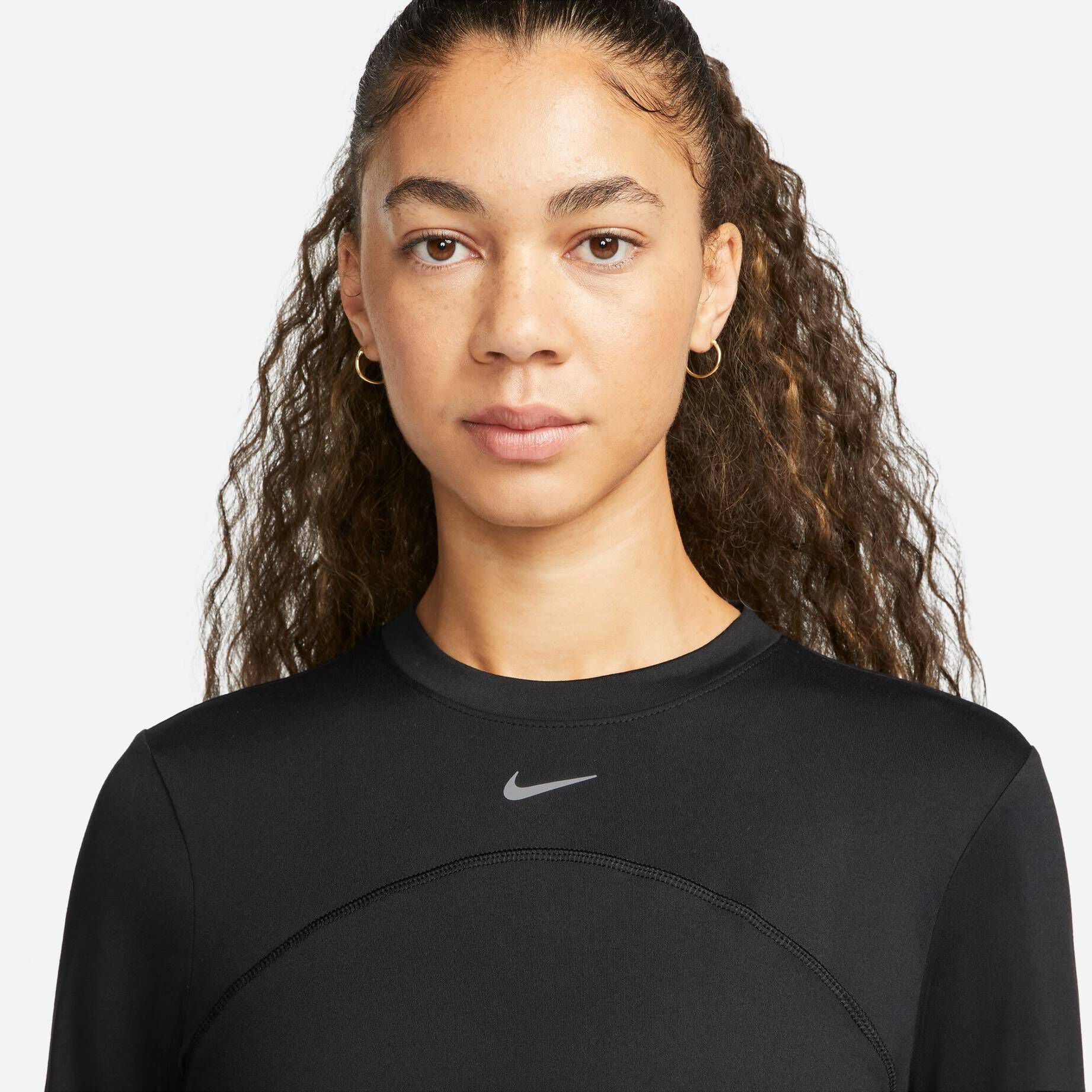 Nike| Damen Laufshirt SWIFT ELELEMENT DRIFIT UV CREW TOP