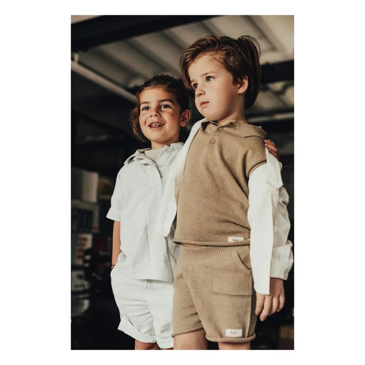 Baje Studio Short Bo Cachemire | Taupe