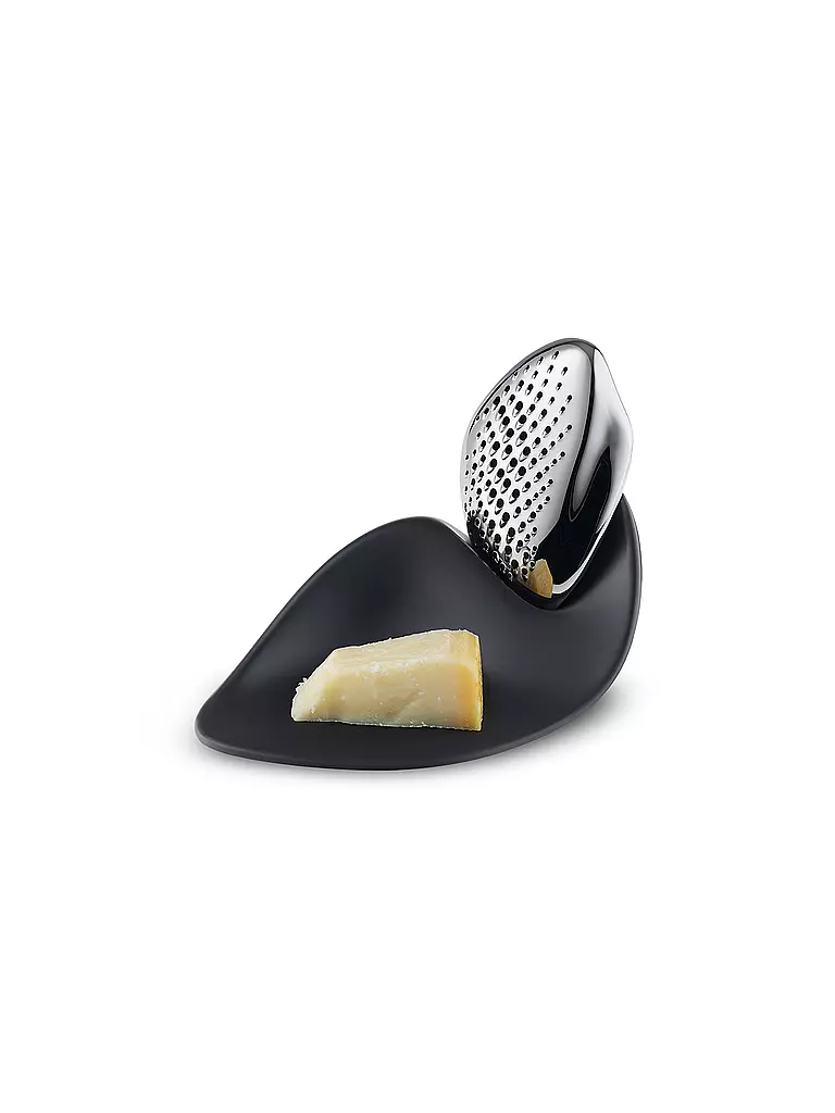 ALESSI Käsereibe Forma  silber
